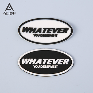 Aifran Custom PVC Patches Soft Rubber Logo Patch for <b>Hats</b> <b>Bags</b> Jackets Durable Waterproof 2D 3D Design OEM Manufacturer - Product Image 2