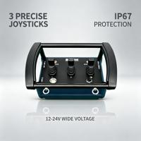 Joystick Inalámbrico Hidráulico Industrial de Alta Resistencia con 2 Millones de Ciclos de Vida Útil, 100% Probado en Fábrica, para Maquinaria de Minería