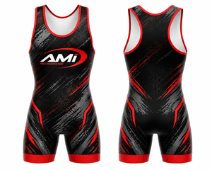 Traje de Lucha Libre para Hombre AMI, Sublimado, Ajustado, Transpirable, de Secado Rápido, Elástico, Ropa Deportiva AMI - Product Image 4