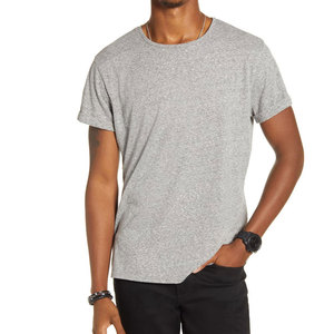 T-shirts de compression personnalisés en polyester/spandex bleu marine 2026 pour la gym, le fitness et le yoga – Fabrication de t-shirts - Product Image 5