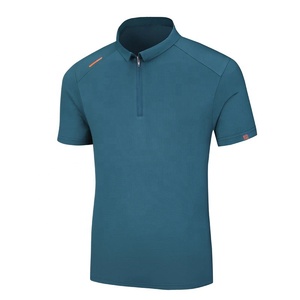 Polo informal de Venta caliente 100% algodón transpirable sin arrugas manga corta ropa cómoda y elegante polos - Product Image 3