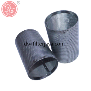 Filtres cylindriques perforés sur mesure en acier inoxydable 304 316 pour la filtration des conduites - Product Image 3