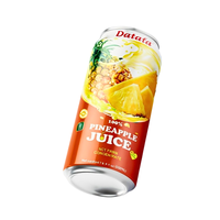 Jus de fruits naturels du Vietnam, vitamines, OEM/ODM, canette standard 500 ml, jus d'ananas 100 % NFC, marque privée, jus liquide