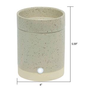 Scaldino Elettrico in Ceramica Grigio Maculato, Set da 3 con Spina AU - Product Image 6