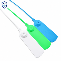 Sceau de sécurité en plastique anti-effraction YSD-PS avec étiquette à serrage progressif et numéro de série imprimé sur mesure