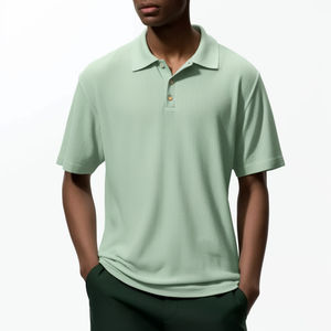 <b>Clothes</b> Manufacturer Men Custom Polo T-shirt 62%polyester 38%rayon Custom Men's Polo Shirts With Embroidery Logo - Product Image 3