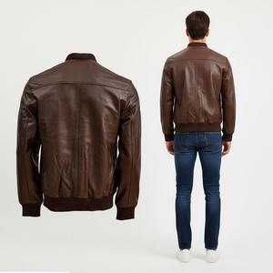 Vestes en cuir pour hommes sur mesure en gros, qualité supérieure, nouveau design, vêtements de mode, vestes d'hiver, style streetwear, vestes avec logo personnalisé - Product Image 5