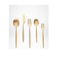 Ensemble de couverts professionnels en acier inoxydable, ustensiles de table durables pour la cuisine, le restaurant, l'hôtellerie, la restauration et les repas en famille