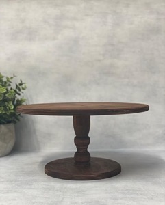Support à gâteau réglable en bois, écologique et fait main, pour boulangeries et événements - Product Image 4