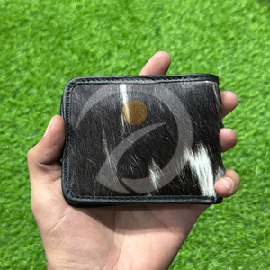 Portefeuille en cuir de vachette naturel fait main pour homme avec porte-cartes et intérieur en cuir de qualité supérieure – Vente en gros - Product Image 1