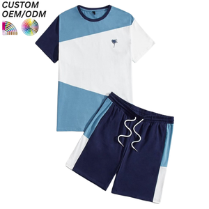 Soluciones de Ropa Corporativa Personalizada, Conjunto de Ropa para Niños, 100% Algodón, Estampado Animal, Ropa Casual de Verano, Soporte OEM ODM - Product Image 4