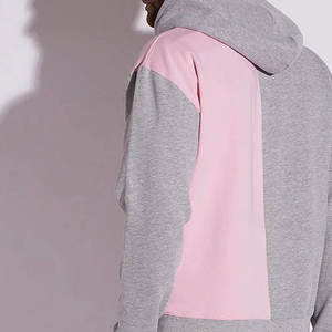 เสื้อฮู้ด VIBE SEWN คุณภาพสูง ผ้าฝ้าย 100% น้ำหนักปานกลาง ทรงปกติ แบบ 2 1 สีพื้น สไตล์ลำลองสำหรับผู้ชาย กันลม มีเชือกผูก ปิดด้วยเชือกผูก มีกระเป๋าข้าง - Product Image 6