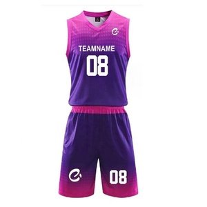 Ropa Deportiva para Exteriores, Material 100% Poliéster, Conjuntos de Uniformes de Baloncesto Antibacterianos, Sin Mangas, Alta Calidad, Ligeros - Product Image 3