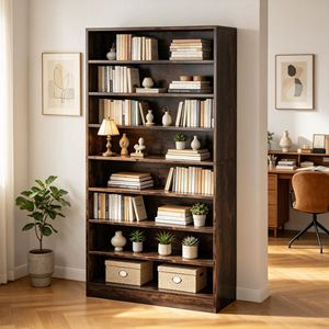 Libreria a Scala dal Design Minimalista per Casa e Hotel, Salvaspazio e Antiscivolo, per Soggiorno e Camera da Letto - Product Image 5