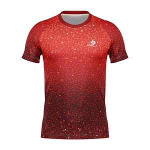 Factory Direct Sublimated O Neck Short Sleeve T <b>Shirt</b> Custom Sports Tee Quick Dry Activewear Manufacturer - Product Image 4