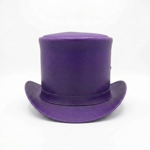 Sombrero de Copa de Cuero Vintage Hecho a Mano, Estilo Steampunk, Diseño de Corona Alta para Ropa Gótica, Eventos de Cosplay y Alternativos - Product Image 2