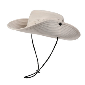 Chapeau de pêcheur respirant pour l'été, chapeau de soleil, chapeau de randonnée, de trekking, de pêche et de protection solaire à séchage rapide pour l'extérieur - Product Image 2