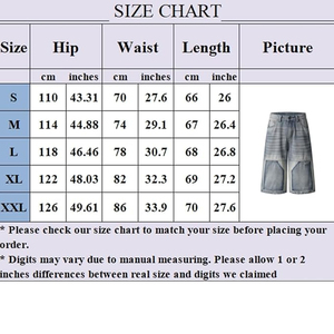 Pantalones Cortos de Mezclilla OEM con Lavado Ácido, Unisex, Estilo Urbano Holgado, Vintage, de Algodón, Venta al por Mayor - Product Image 6