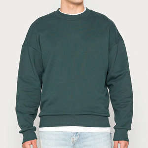 Sweat-shirt pour homme de haute qualité à épaules tombantes, col rond vintage personnalisé, effet délavé à l'acide - Product Image 2