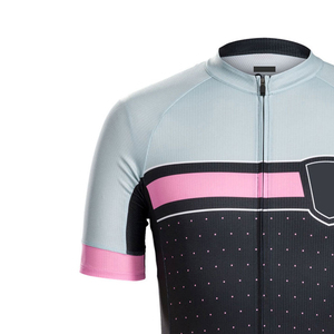 OEM High Quality Anti-Bacterial Polyester Cycling Jersey Breathable Quick-Dry Unisex Wear Lightweight Windproof Sublimation - Product Image 5