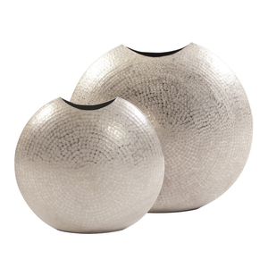 Florero de Metal Hecho a Mano de Alta Calidad, Diseño Costero, Decoración de Mesa para Regalo de Inauguración de Casa, Decoración de Interiores a un Precio Razonable - Product Image 4