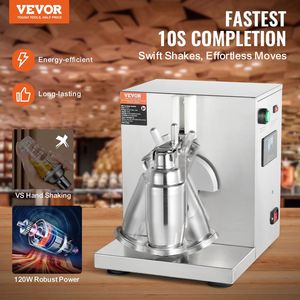 Macchina per la produzione di frappè da 120W da 750ml in acciaio inossidabile tazza da 0 a 180 regolabile con una testa singola per il tè al latte gelato - Product Image 2
