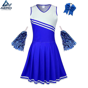 Uniforme de Porristas para Uso en Exteriores, Venta Caliente, Logotipo Personalizado, Secado Rápido, Uniforme de Porristas de Alta Calidad, Color Resistente para Equipos Deportivos - Product Image 1