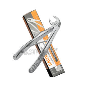 คีมถอนฟันลาย Klein สำหรับถอนฟันมะเดื่อเกรด5ของเครื่องมือทันตกรรมคุณภาพสูง - Product Image 2