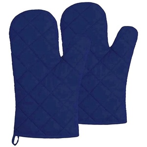 Manoplas grises oscuras para panadería con aislamiento de rayas de diamante antideslizante para cocinar manoplas de horno certificadas GOTS de algodón orgánico resistentes al calor - Product Image 5