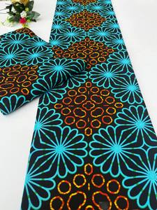 Tissu en coton 100% imprimé à la cire africaine, sur mesure pour le marché éthiopien, pour vêtements traditionnels - Product Image 3