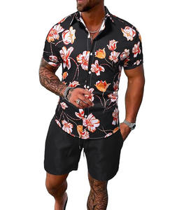 ชุดวอร์มผู้ชายแบบมีฮู้ดสำหรับฤดูหนาวปี 2026 - เสื้อติดกระดุมแบบมีสไตล์และกางเกงขาสั้นเข้าชุดสำหรับวันหยุดวันสบายๆ - Product Image 1