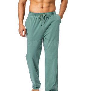 Professional Clothing Men Flare <b>Trouser</b> Elegant Design Breathable Fabric Comfortable Fit Mid <b>Waist</b> Straight for Casual Wear - Product Image 3