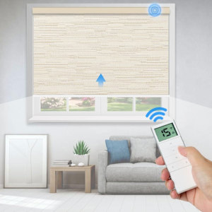 Persiana Exterior Motorizada con Sistema de Riel Automático Resistente al Viento para Balcón, Protección Contra Lluvia y Sol - Product Image 3