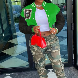 Vestes de sport pour femmes à manches courtes, design personnalisé, multi-poches, best-seller en ligne, faible MOQ - Product Image 5