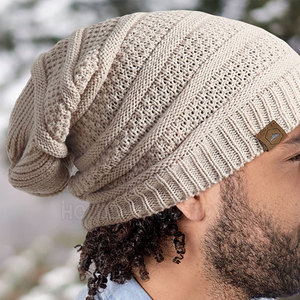 Gorros de lana elegantes y cálidos, gorros de lana de primera calidad, gorros de lana ligeros para la comodidad diaria en invierno - Product Image 4