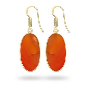 Best Seller Natural Carnelian Stone <b>Earrings</b> Handcrafted Pure 925 <b>Solid</b> Sterling <b>Silver</b> Jewelry Gift For Women Fine Jewelry - Product Image 5