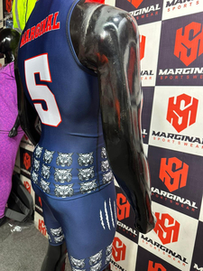 Nouveaux uniformes de football à drapeau 7v7 en polyester respirant à 100 %, design par sublimation, grande taille, séchage rapide, maillot de football personnalisé - Product Image 3