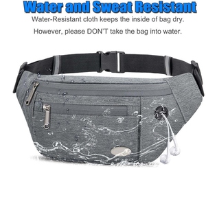 Bolsa de Pecho para Ciclismo y Cinturón de Correr, Multicompartimentos, Deportiva, Bandolera, de Lona - Product Image 2