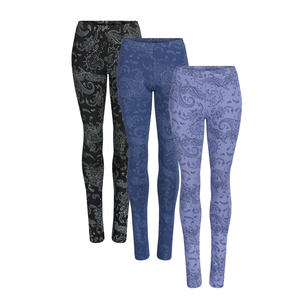Leggings de sublimación de alto valor para mujer al por mayor, sin costuras, efecto push-up, fruncidos, para gimnasio, fitness, entrenamiento, cintura alta, control de abdomen - Product Image 1