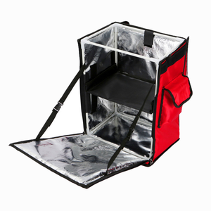 กระเป๋าเก็บความร้อนแบบกันน้ำสำหรับส่งอาหารด้วยมอเตอร์ไซค์ ขนาดใหญ่ 42 ลิตร สำหรับปิกนิกกลางแจ้ง ใส่เค้ก พิซซ่า ได้ - Product Image 4