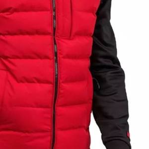 เสื้อกั๊กพัฟเฟอร์ผู้ชายคุณภาพพรีเมียม ผ้าแคนวาส น้ำหนักเบา ราคาขายส่ง ระบายอากาศได้ดี รับผลิตตามแบบ OEM บริการออกแบบล่าสุด - Product Image 5