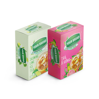 Fourniture directe d'usine Thé glacé Poudre de fraise Poudre de thé à la pêche certifiée 15g x 18 bâtonnets Emballage personnalisé
