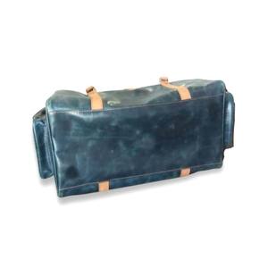 Sac de voyage en cuir de luxe, sur mesure, avec coutures personnalisées, pour la gym, les week-ends, grande capacité, unisexe, en cuir PU - Product Image 2