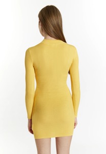 เดรสไหมพรมรัดรูปแขนยาวขายดีที่สุดจากผู้ขายส่งเดรสสั้นแบบถัก - Product Image 2