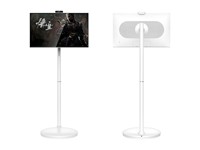 Monitor Táctil Portátil de 27 y 32 Pulgadas, Pantalla Inteligente Todo en Uno, Pantalla LCD IPS, Monitor Táctil con Soporte Rodante y Ruedas