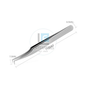 Prix bas, design unique, pinces à cils réutilisables en acier inoxydable, durables, écologiques, vente en gros, service OEM - Product Image 2