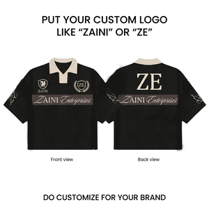 เสื้อโปโลสีดำพรีเมียม 220 GSM ผ้าโพลีเอสเตอร์อินเตอร์ล็อค  รับสกรีนโลโก้ตามแบบ  ชุดยูนิฟอร์ม OEM - Product Image 1