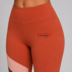 Leggings de sport pour femmes de qualité supérieure, logo personnalisé, doux, extensibles, respirants, confortables, taille haute, pour le fitness, le yoga et l'entraînement. - Product Image 6