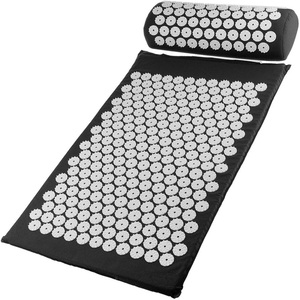 Ensemble de tapis et d'oreiller d'acupression personnalisés avec logo et couleur, avec picots pour une relaxation thérapeutique - Product Image 1