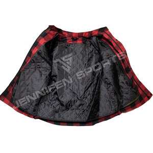 Men's Red Black <b>Checkered</b> Long Sleeve Flannel Shirt Full Sleeve Cotton Breathable Autumn Style Shirts & <b>Tops</b> - Product Image 6